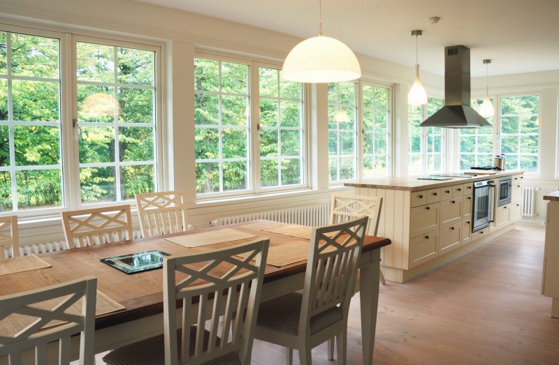 Large Picture Window in a Kitchen